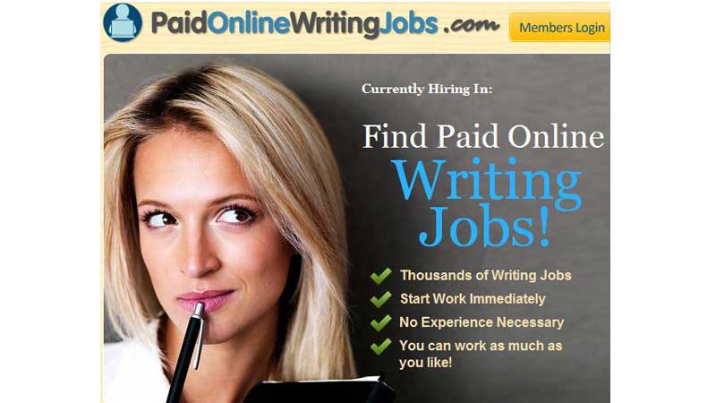 Writing Jobs Online at a glance